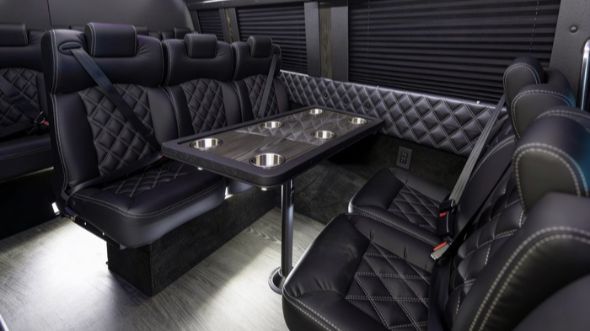 12 passenger sprinter van inside