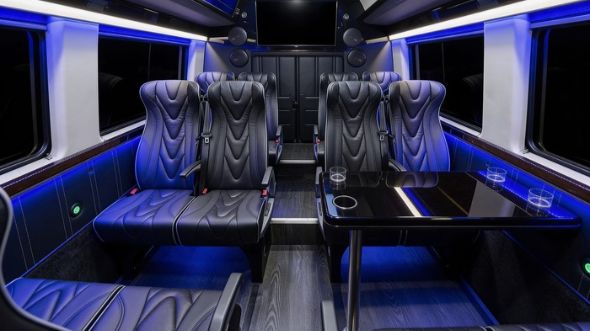 20 passenger sprinter van inside waco
