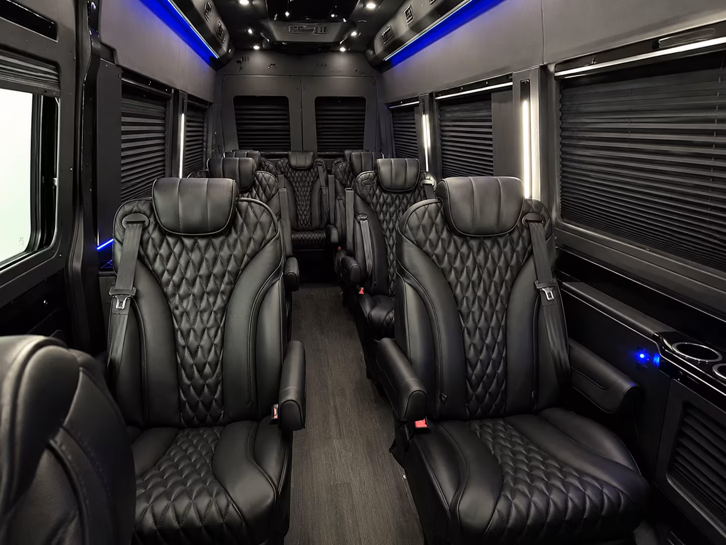 waco 10 passenger sprinter van inside