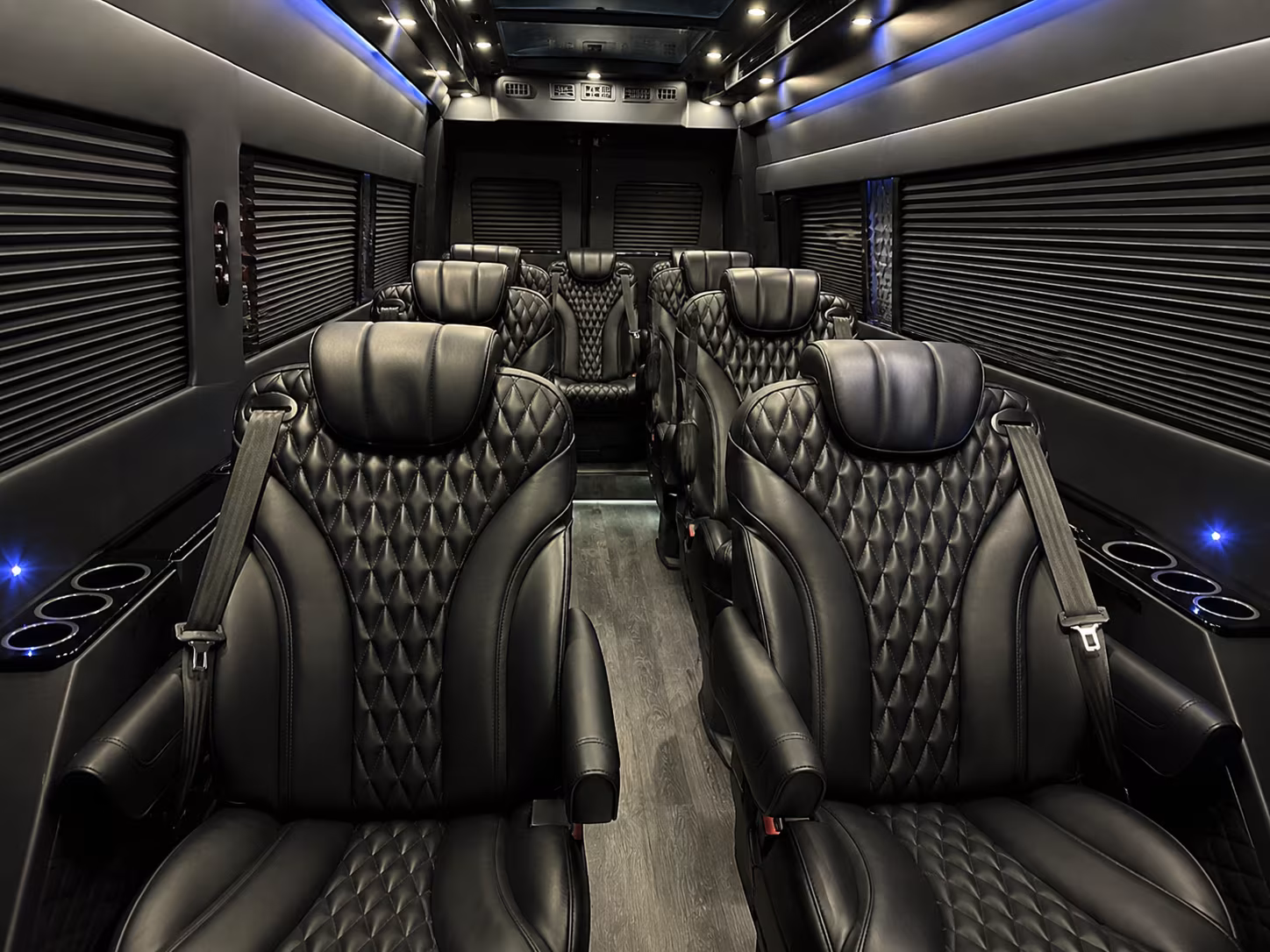 waco 10 passenger sprinter van interior