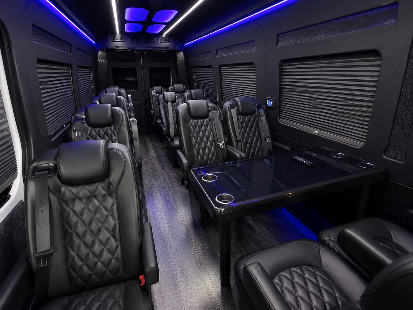 waco 12 passenger sprinter van interior