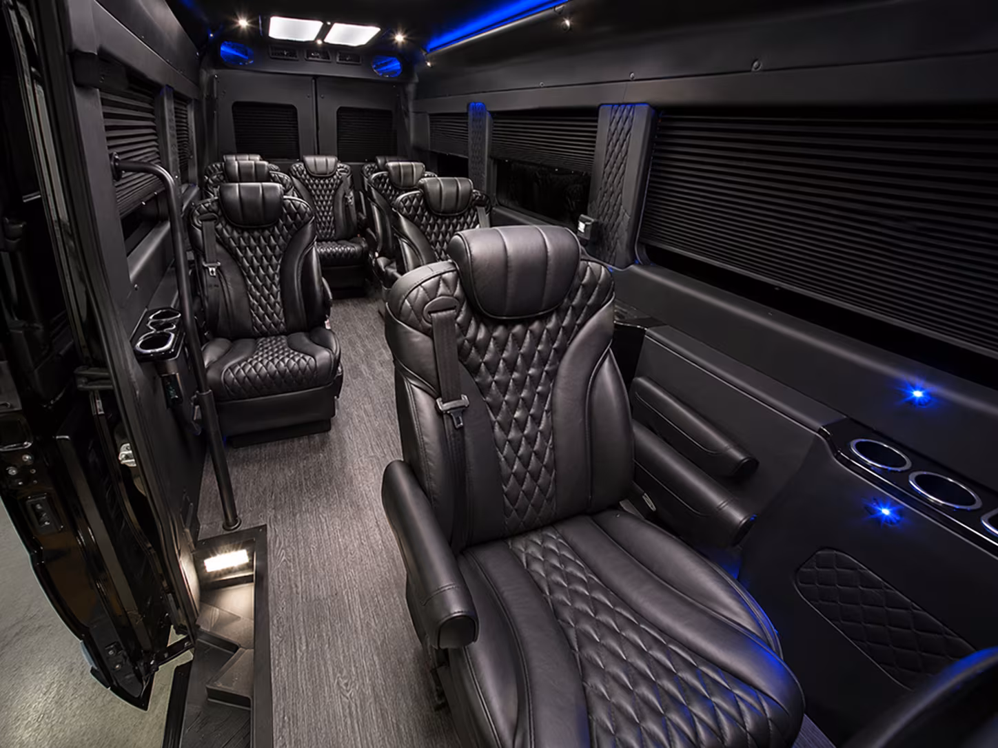 waco 20 passenger sprinter van inside