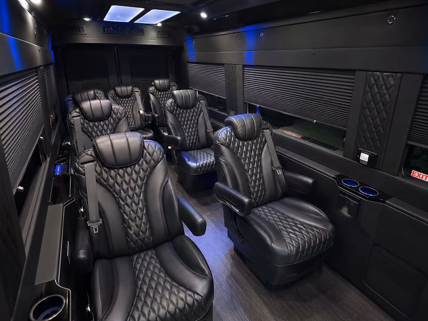 waco 8 passenger sprinter van interior