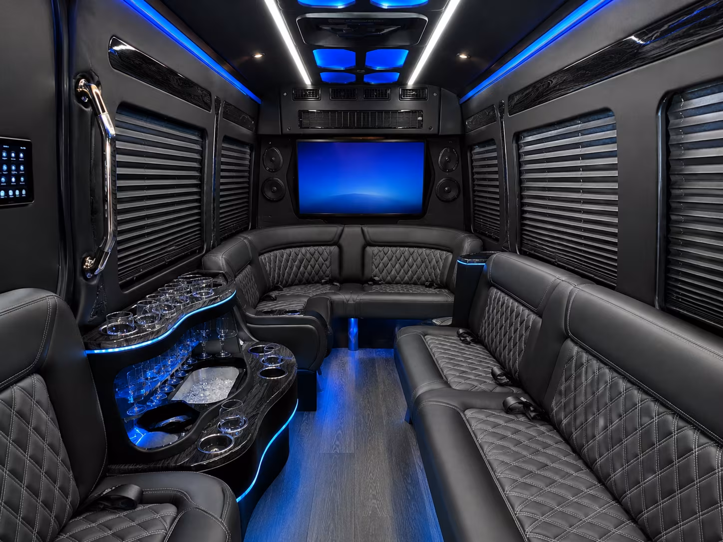 waco sprinter limousine inside