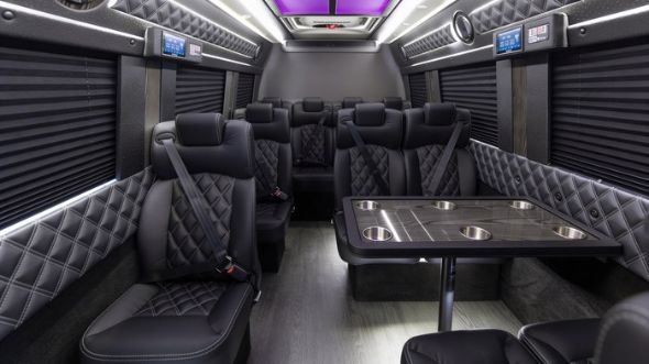 waco 15 passenger sprinter van interior