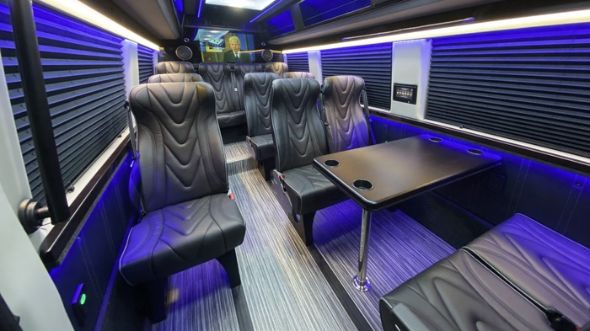 waco 18 passenger sprinter van interior