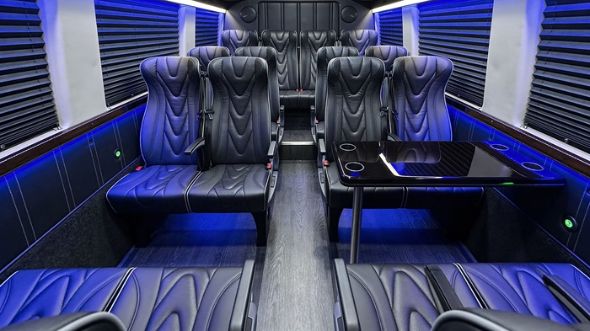 waco 20 passenger sprinter van interior