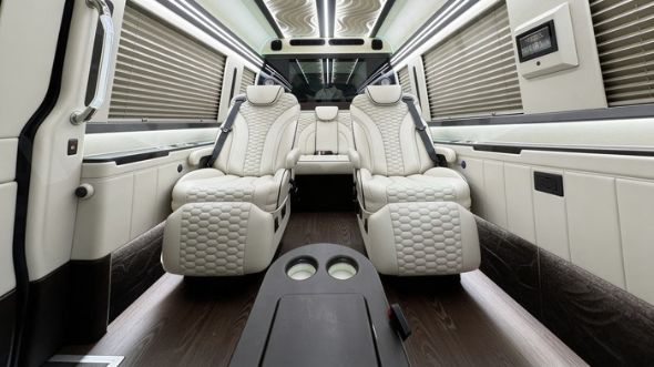 waco 8 passenger sprinter van interior