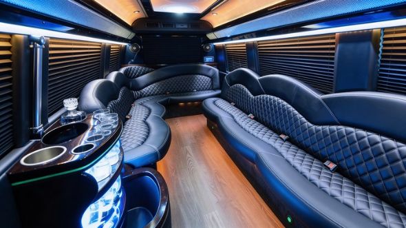 waco sprinter limousine interior