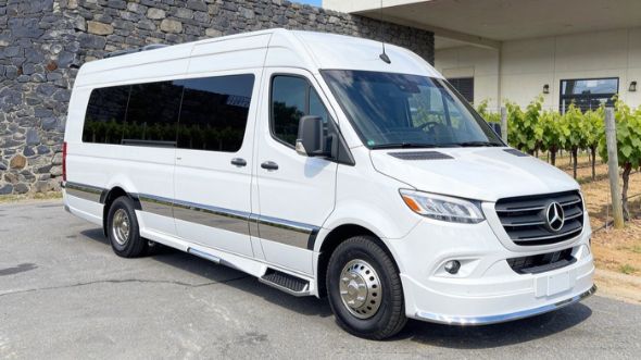 waco wine tour sprinter van rental